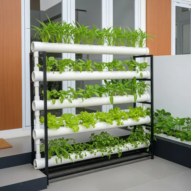 Kebun Sayur Mini di Rumah Sempit yang Tidak Ribet Perawatan (Image by Gemini AI)