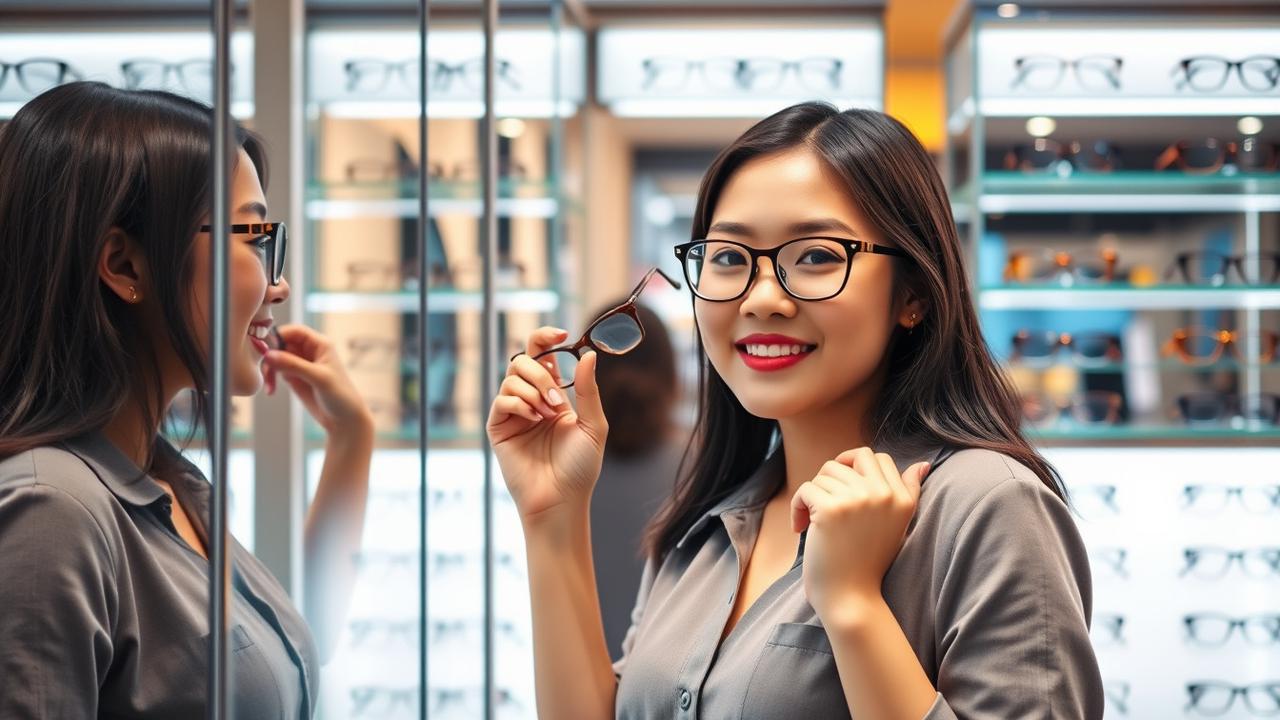 tips memilih kacamata sesuai bentuk wajah