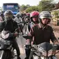 Jalur Pantura tidak lagi macet total seperti musim mudik sebelum Tol Cipali ada. Kini jalur tersebut hanya dipadati pemudik yang menggunakan sepeda motor, Jawa Barat, Rabu (15/7/2015). (Liputan6.com/Herman Zakharia)