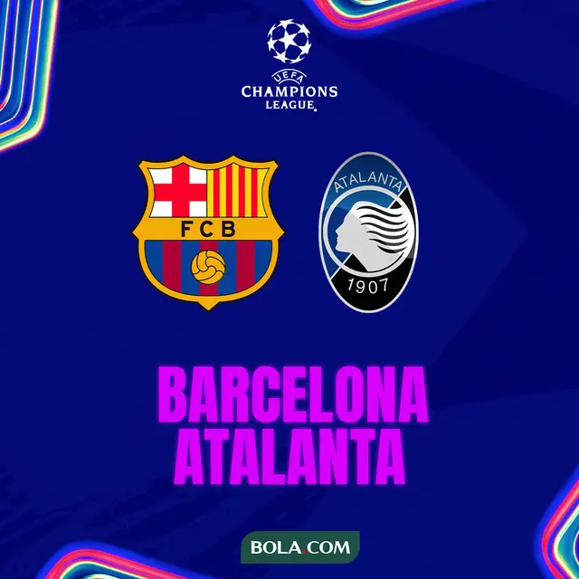Liga Champions - Barcelona Vs Atalanta