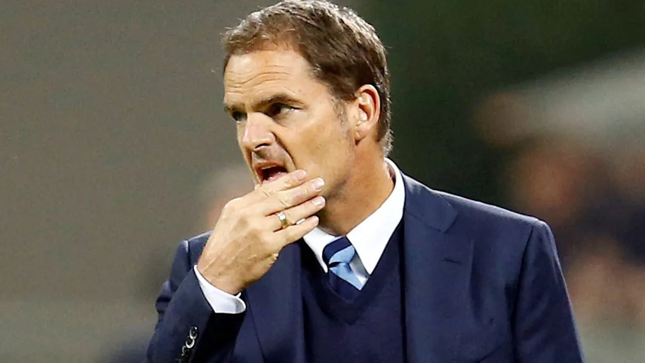 Pelatih Inter Milan Frank de Boer (REUTERS/Alessandro Garofalo)