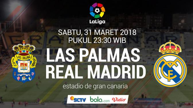 Laga Las Palmas Vs Real Madrid Dalam Angka Bola Liputan6 Com