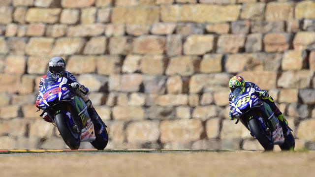 Jorge Lorenzo dan Valentino Rossi