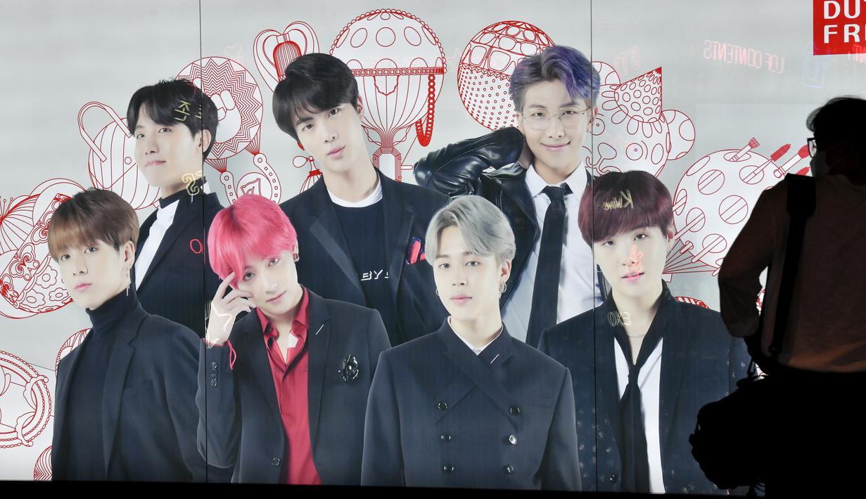 FOTO: BTS, K-Pop Pertama yang Rajai Chart Billboard Hot ...