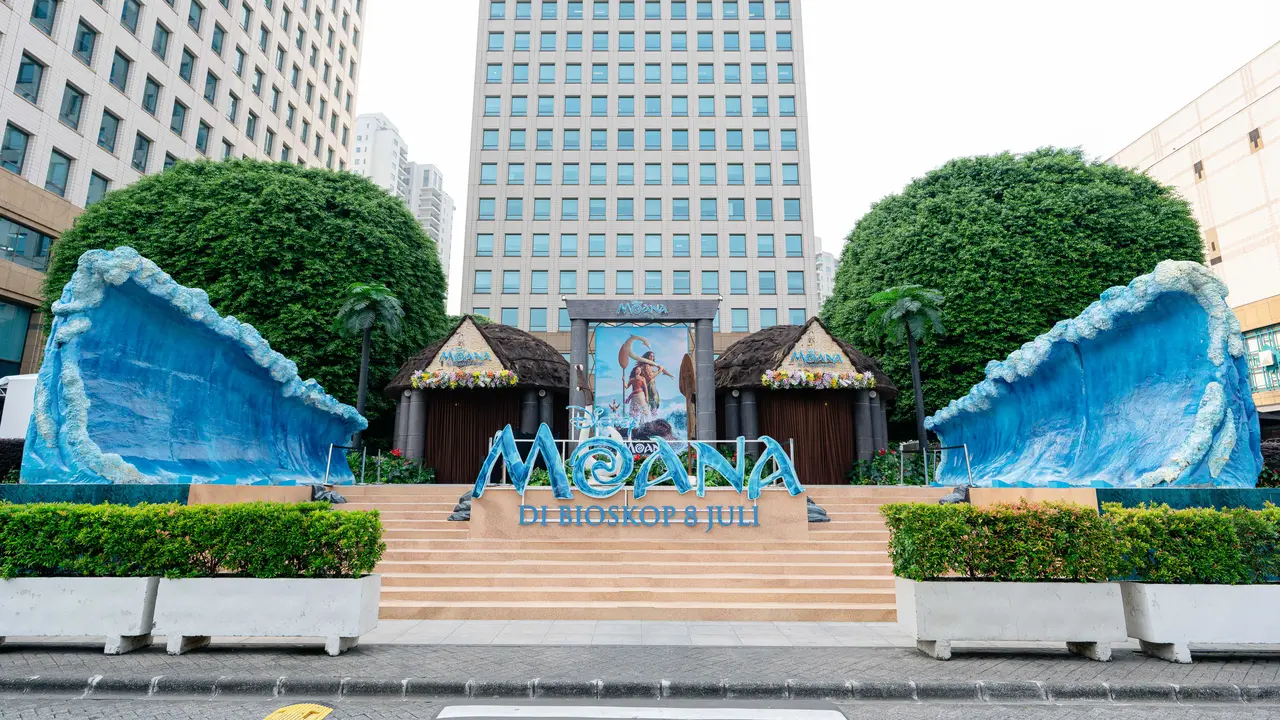 Instalasi Disney Moana Dapat Dinikmati di Plaza Senayan