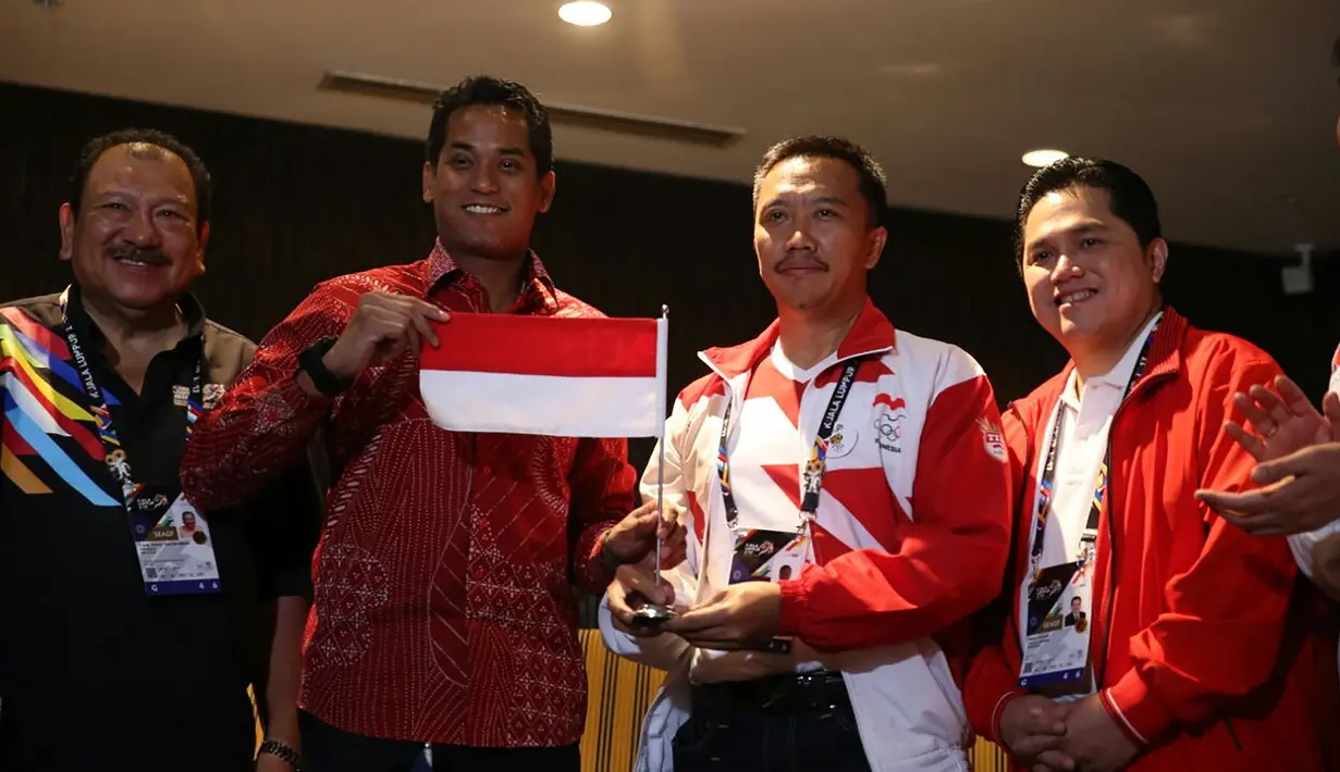 Indonesia pun melakukan protes atas insiden tersebut. Menpora Imam Nahrawi pun sempat menemui Menteri Belia dan Sukan Malaysia Khairy Jamaluddin. (Dok Kemenpora)