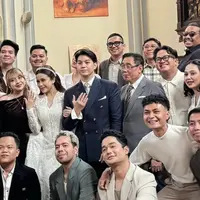 Para Alumni Indonesian Idol Hadir di Pemberkatan Pernikahan Brisia Jodie. [@gheaindrawari]