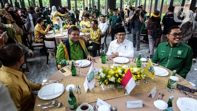 Airlangga - Cak Imin Bertemu Bahas Koalisi Besar untuk Pemilu dan Pilpres 2024