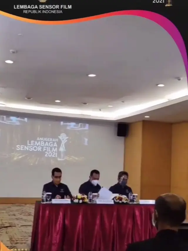 Konferensi Pers Anugerah LSF 2021 (Instagram/lsf_ri)