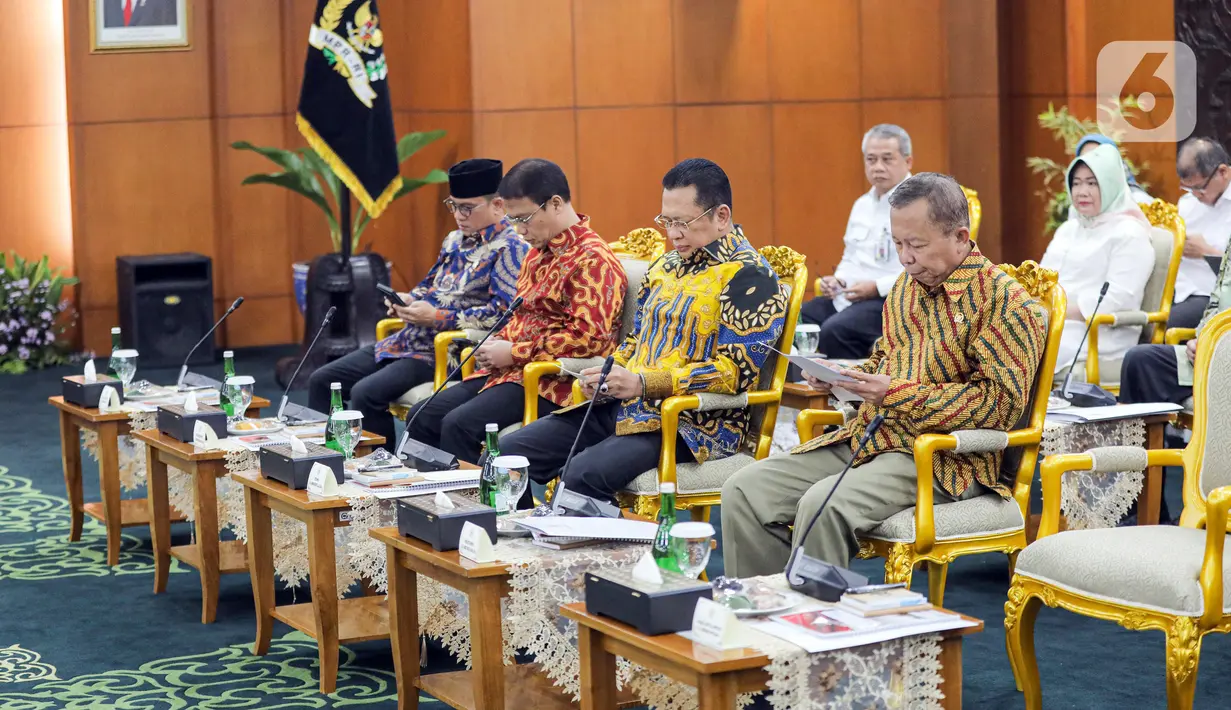Sidang Tahunan MPR RI Tahun 2023 diusahakan diselenggarakan terpisah dengan Sidang Bersama DPR RI dan DPD RI lantaran pandemi COVID-19 sudah mereda. (Liputan6.com/Faizal Fanani)