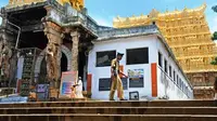 Harta karun berlimpah di Kuil Sree Padmanabhaswamy jadi objek sengketa (AFP)