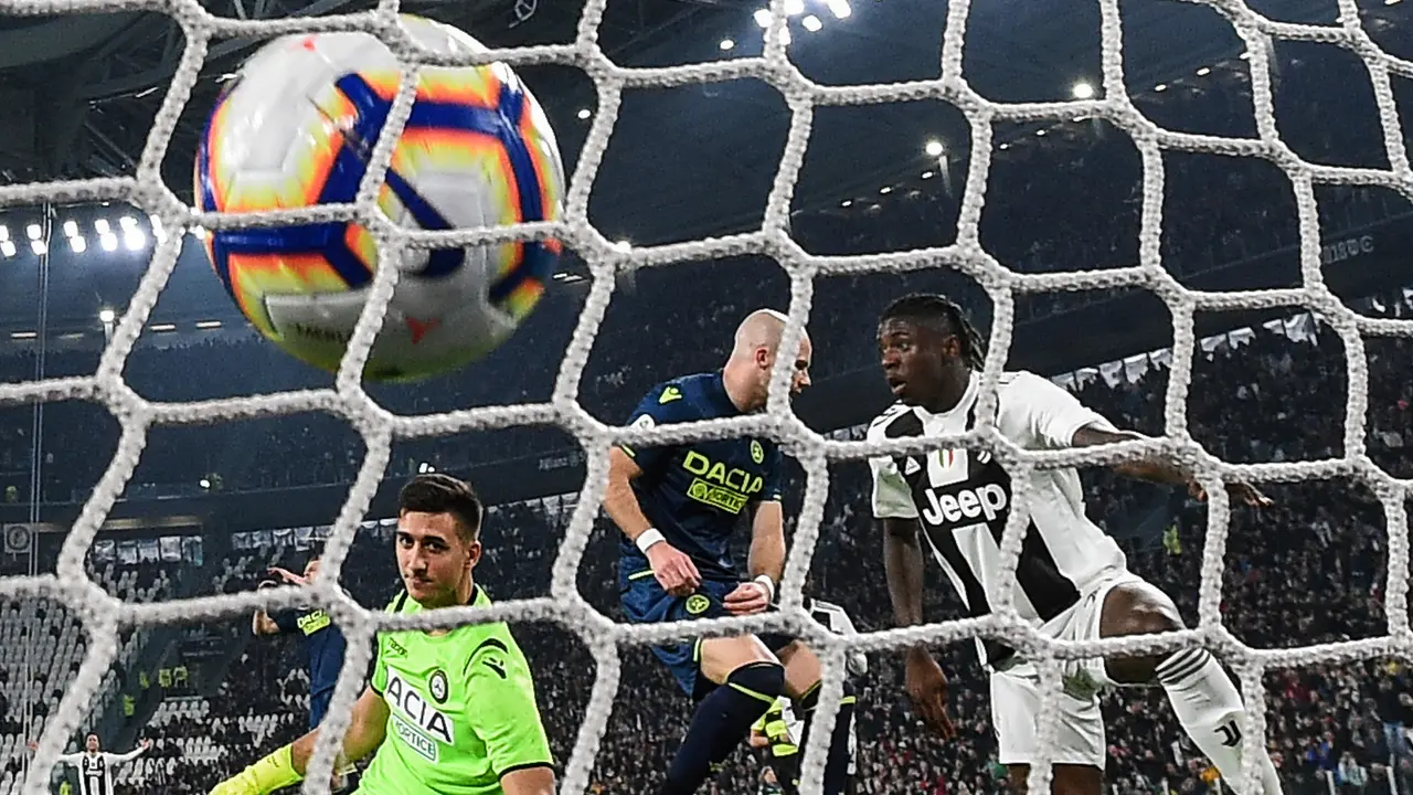 FOTO: Tanpa Cristiano Ronaldo, Moise Kean Bawa Juventus Bersinar
