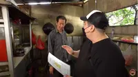 Warung Bakmi di Jakarta Tolak Masuk Google Map Karena Takut Ramai Pembeli. foto: Youtube 'Nex Carlos'