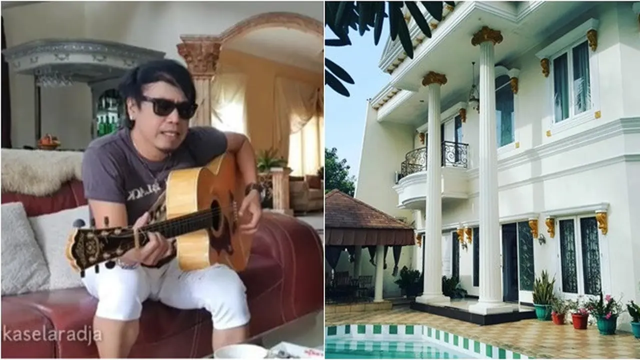 7 Potret Rumah Mewah Ian Kasela, Bernuansa Putih Bak Istana