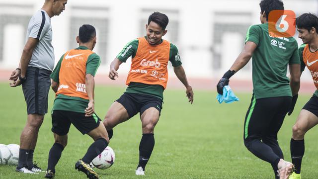 Latihan Timnas Indonesia