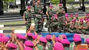 Citizen6, Surabaya: Dankormar berpesan untuk selalu mempertahankan semangat, motivasi dan nama baik Korps, karena karya kalianlah nama Korps Marinir ini besar bukan karena orang lain. (Pengirim: Diyat Akmal)