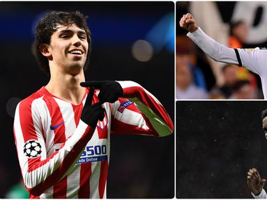 Joao Felix menjadi pemain La Liga berusia di bawah 21 tahun dengan harga transfer yang tinggi, lantas siapa saja pemain La Liga berusia di bawah 21 Bernilai tinggi. Berikut 5 pemain La Liga di bawah 21 tahun yang memiliki market value tinggi. (kolase foto AFP)