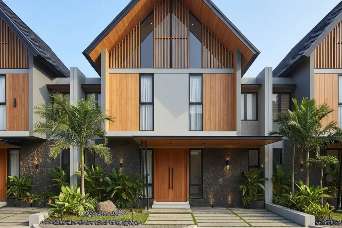 7 Model Rumah Minimalis Gunungan Depan, Desain Estetik Modern dan Kokoh Pikat Perhatian
