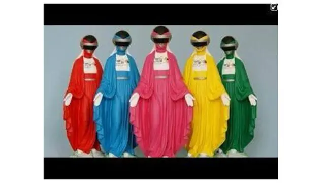 Potret Kocak Saat Cosplay Power Ranger ini Bikin Tepuk Jidat