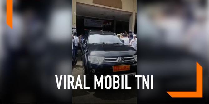 VIDEO: Viral Mobil Tni Angkut Logistik Capres, Ini Faktanya