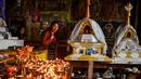 Berbatasan dengan perbatasan China dan Bhutan, biara ini juga bertindak sebagai rumah harta karun dari banyak kitab suci Buddhis kuno. (AFP/Arun Sankar)