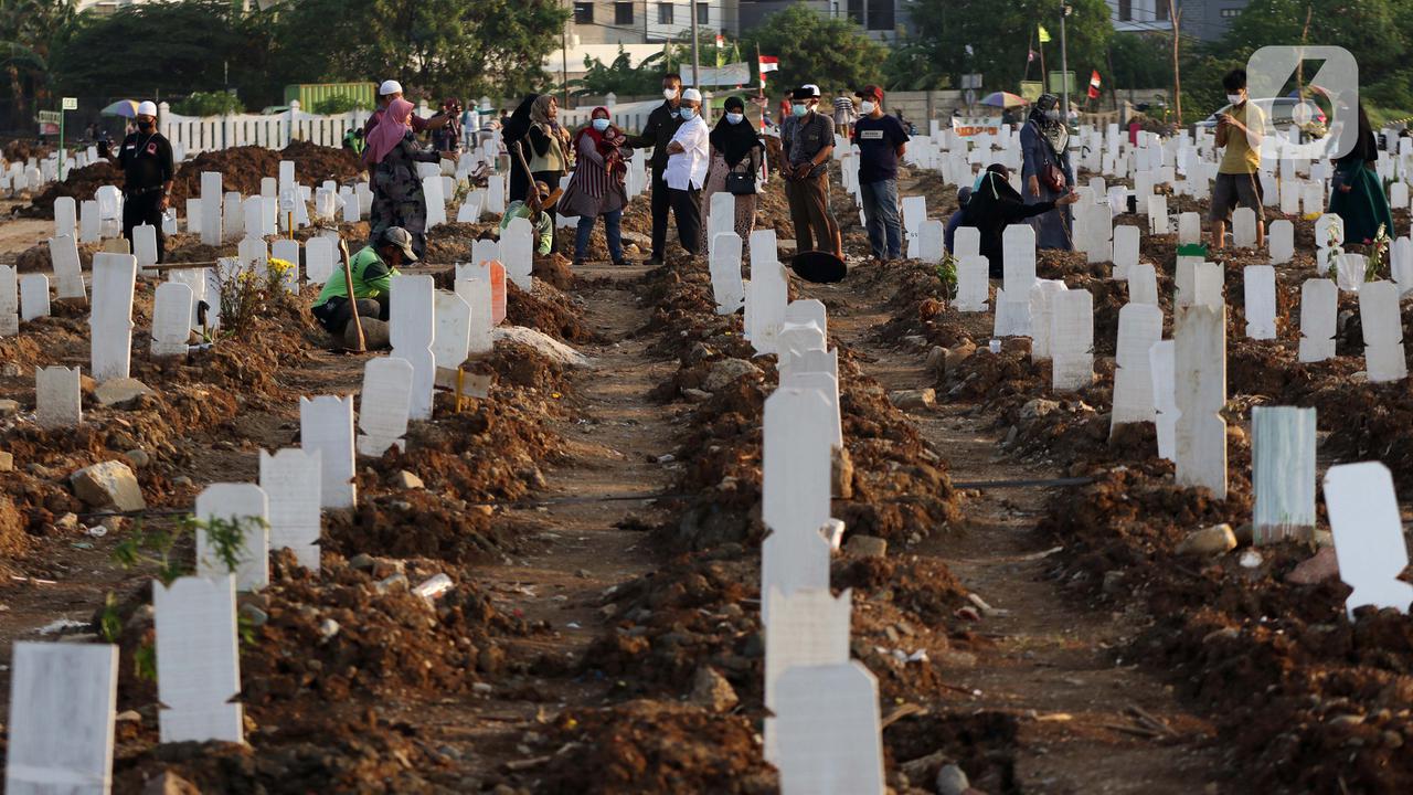 FOTO: Angka Kematian Dihapus dari Indikator Penanganan Covid-19