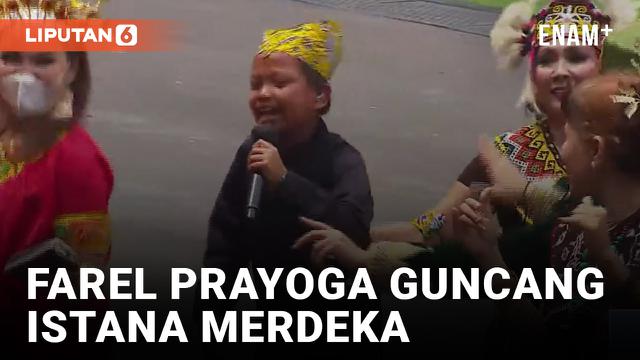 Farel Prayoga Hipnotis Menteri Jokowi