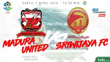 Liga 1 2018 Madura United Vs Sriwijaya FC (Bola.com/Adreanus TItus)
