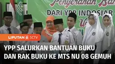YPP kembali menyalurkan hasil sumbangan pemirsa SCTV-Indosiar. Kali ini, YPP menyalurkan bantuan berupa 100 buku bacaan dan tiga rak buku berbahan kayu jati kepada MTs NU 08 Gemuh, Kabupaten Kendal, Jawa Tengah.