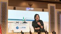 Menteri Keuangan (Menkeu) Sri Mulyani menyebutkan Indonesia akan belajar dari Malaysia dalam mengelola ekonomi syariah. Merdeka.com/Yayu