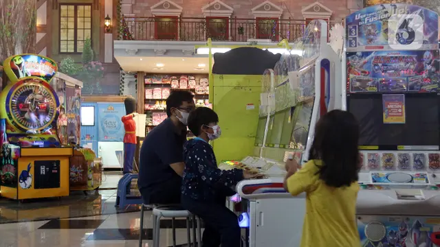 FOTO: Tempat Permainan Anak di Mal Sudah Mulai Beroperasi