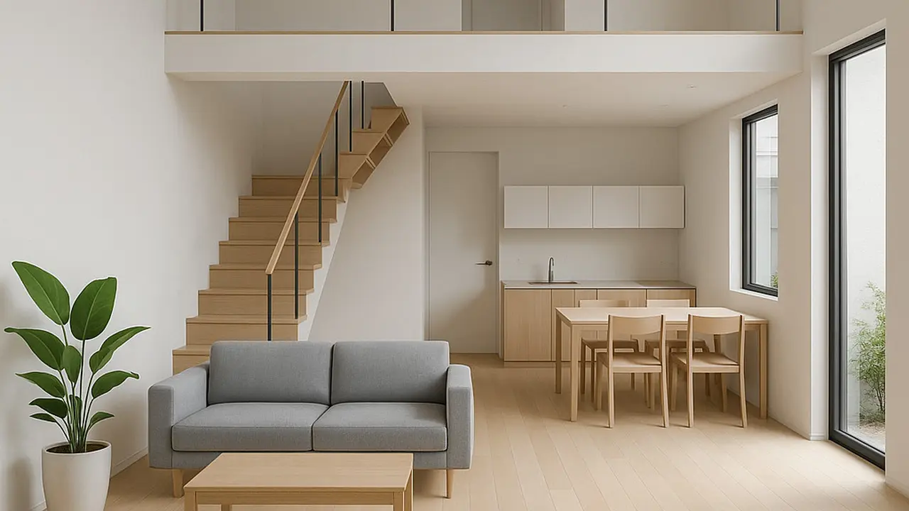 Model Mezzanine pada Rumah Minimalis