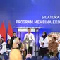 Presiden Jokowi saat hadiri silaturahmi dengan nasabah PNM di Maros (Liputan6.com/Fauzan)