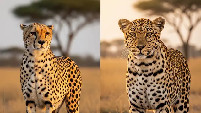 Perbedaan Cheetah dan Leopard
