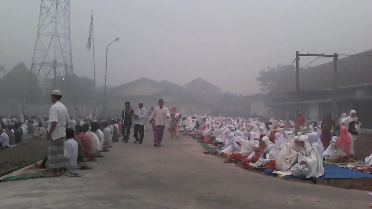 Salat Iduladha di Palembang