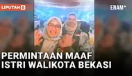 Istri Walikota bekasi Minta Maaf Usai Menginap di Hotel saat Banjir