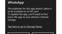 WhatsApp Tak Bisa Diinstal di Windows Phone 8.1? 