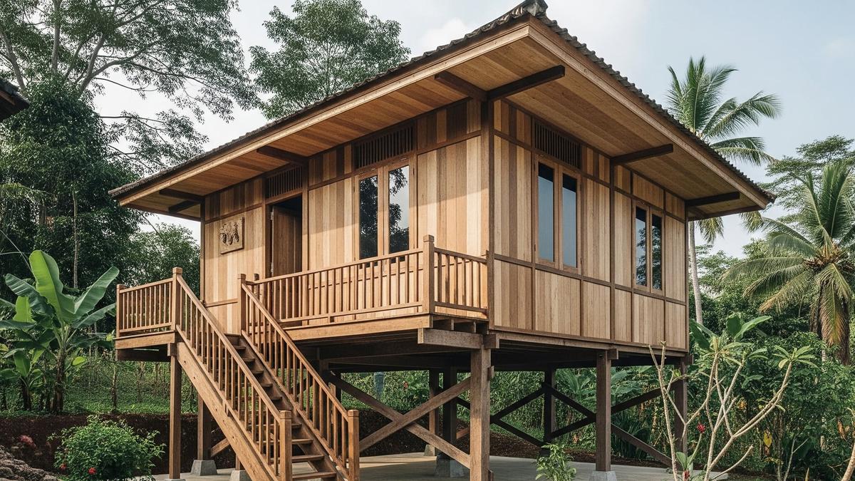7 Desain Rumah Sederhana Ukuran 6x9 di Kampung dengan Mezanine, Solusi Hemat Budget dan Asri
