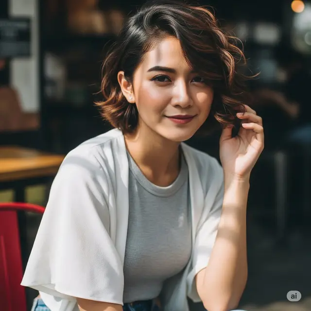 Model Rambut Wanita yang Bikin Muda. Foto: Gemini