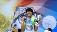 Pevoli Cantik Jabar Puas Rebut Emas Terakhir di PON