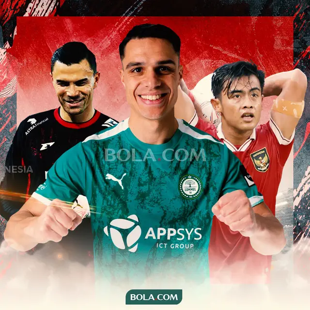 Ilustrasi - Emil Audero, Joey Pelupessy, Pratama Arhan