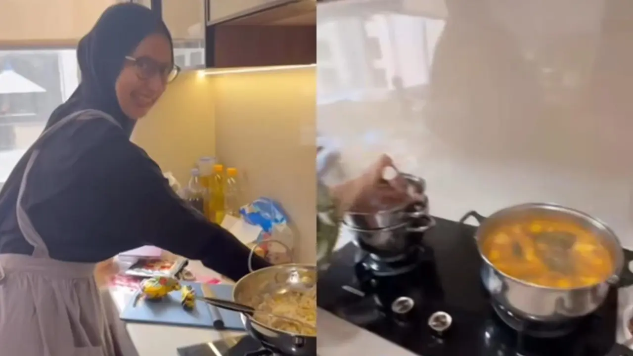 Potret Dapur Rumah Dinas Ramzi di Cianjur