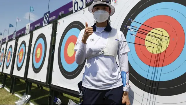 An San Pemanah Korea Selatan raih 3 medali/dok. Instagram @olympic