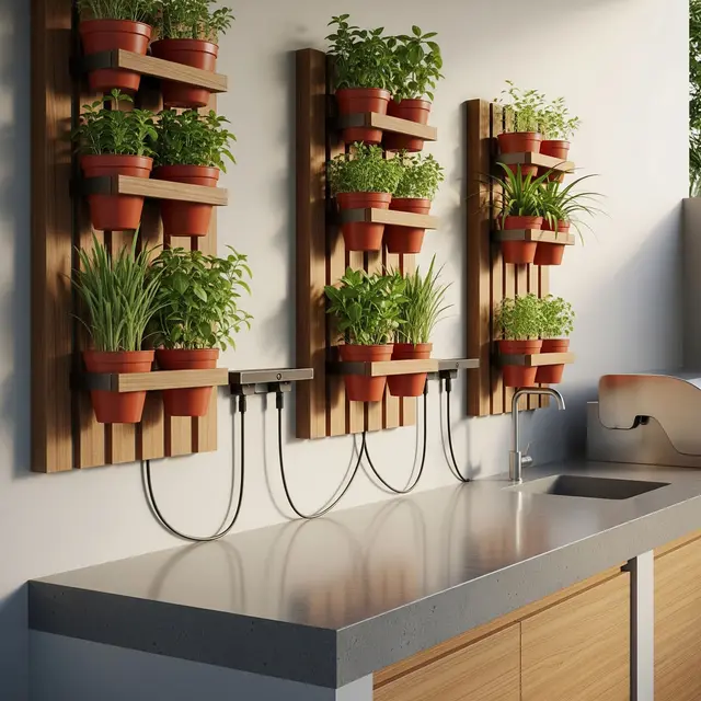 9 Konsep Kebun Rumah Modern Minimalis dengan Sistem Irigasi Tetes Sederhana