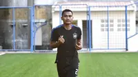 Bek sayap PSIS Semarang, Safrudin Tahar sudah bergabung dengan timnya dalam latihan. (Dok PSIS Semarang)