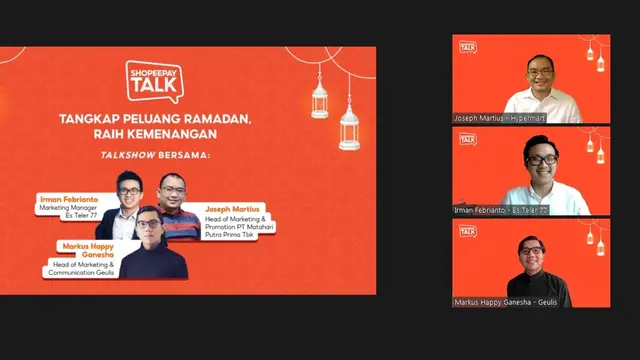ShopeePay Talk: Tangkap Peluang Ramadan, Raih Kemenangan