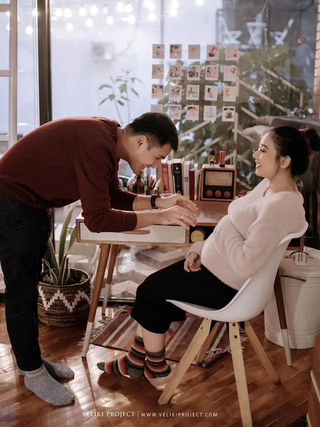 6 Potret Adzana Bing Slamet Istri Rizky Alatas Saat Pamer Baby Bump, Memesona