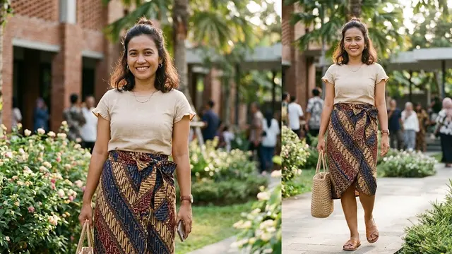 Cara Lilit Rok Batik yang Rapi dan Anti Melorot