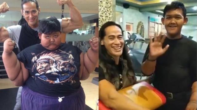 7 Potret Perjuangan Arya Permana Turunkan Berat Badan Hingga 110 kg