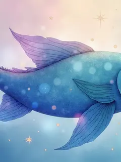 logo ramalan zodiak pisces (sumber: AI generated)